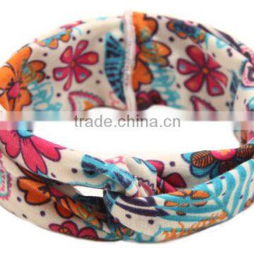 Printed Fabric Kids Headband, Cross Fabric Headband for Kids photo-4