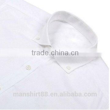 Spread Collar 100% Cotton Business Men Shirt Long Sleeve Shirt for Men photo-2