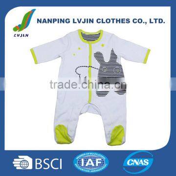 White softextile baby clothes romper for kids boys,customized newborn baby clothing