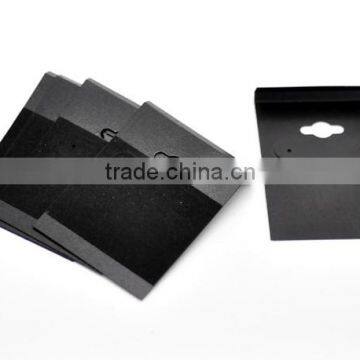 Wholesale Black Ear Hooks Earring Plastic Display Cards photo-3