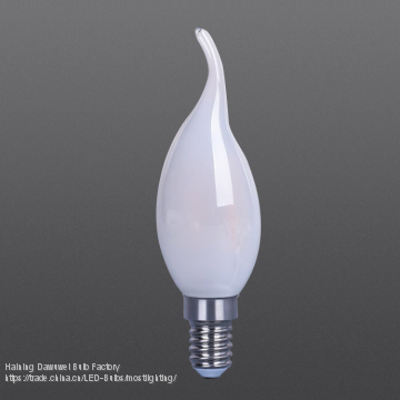Dimmable Frosted C35 Filament 2w 4w 6w With E12 E14 Base photo-2