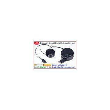 Micro 5pin Usb One Way Retractable Cable For Charging And Data Transfer