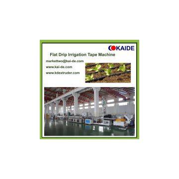 Flat Drip Irrigation Tube Machine