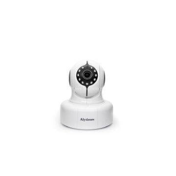 Hot Selling 720P Indoor IP Camera Aly011 wireless alarm p2p ipcamera H.264 SD Card IR Indoor PT IP Cameras