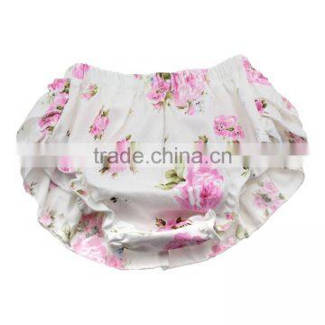 Baby Pink Flower Printed Harem With Headband for Toddler Shorts Pants photo-2