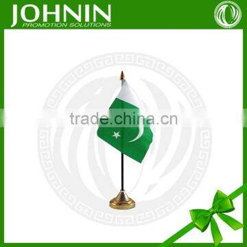 Top Quality Best Price Country Pakistan Hand Table or Waving Flag