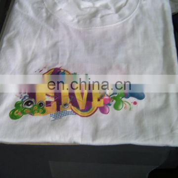 High quality compressed t-shirt with colorful printing