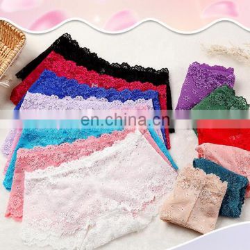 OEM ODM Female Mid-waist Sexy Lace Woman Underwear