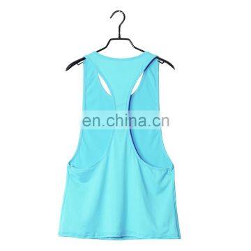 Promotional Price Summer Quick Dry Slim Fit Blank Womens Tank Tops in Bulk Gym Tank Top Woman photo-3