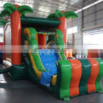 Jungle Theme Inflatable Bouncy Castle With Slide for Kids/inflatable Jumping Castle for Sale photo-5