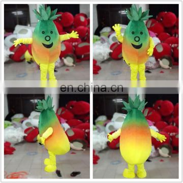 HI CE customized pineapple mascot costume for adult size,mascot costume with high quality