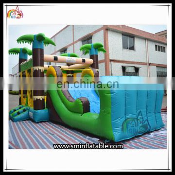 China Wholesale Inflatable Jumpers Combo With Slide Castle Outdoor Games For Sale