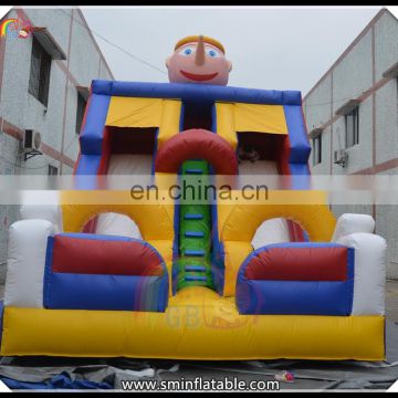 funny toy inflatable puppet slide , small inflatable slide , inflatable doubble slide for children