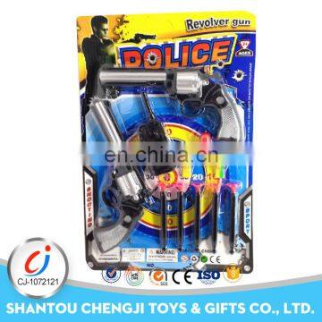 China manufacture police set plastic revoler gun