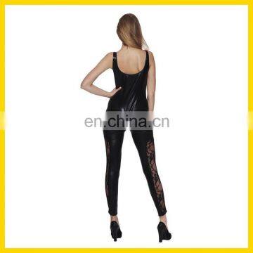 New Arrival Fashion Leather and Latex Catsuits,latex Spiderman Catsuit Costume,ladies Leather Dress photo-2