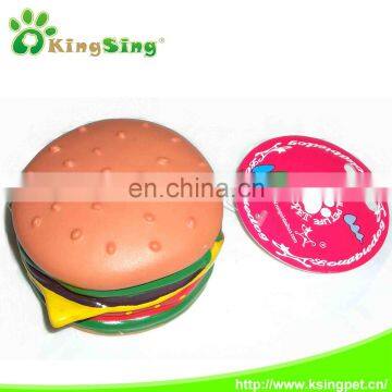 Med. Hamburger pet toy/dog toy