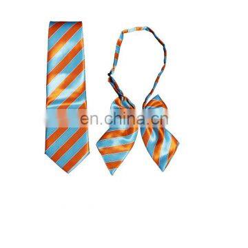 custom your own design high quality school tie /School Girls Elastic Bow Tie