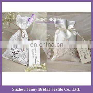 BAG004 Burlap Bags Wholesale Burlap Gift Bags Candy Flowers Bag photo-3