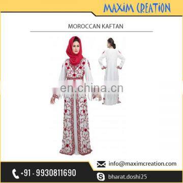 Hot Sale of Alluring Moroccan Dress Kaftan from Leading Indian Fashion House