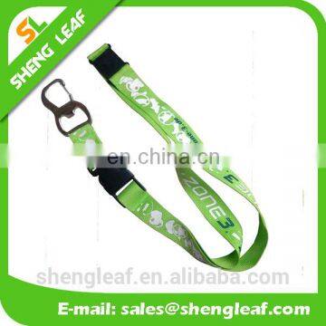 Cheap car logo heat transfer printing lanyard