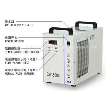 S&A CW-5000 Water Chiller for Cooling Dental CNC Engraving Machine photo-3