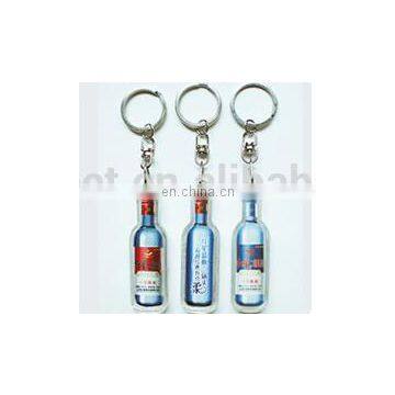 2017 custom wholesale china market Beer bottle opener keychain