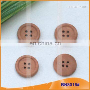 Natural Wooden Buttons for Garment BN8015