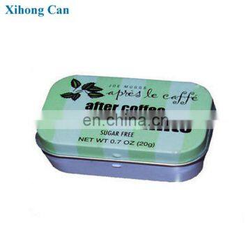 wholesale custom small candy metal tin boxes