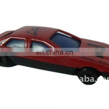 red 3d abs car toy