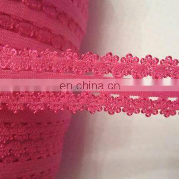 Fashion crochet elastic with edge for headband
