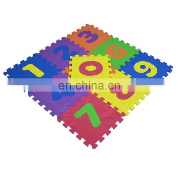 Melorst Interlocking Kids Foam Toys Educational Math Number Puzzle Mat