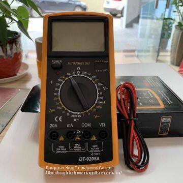 DT 9205A Multimeter AC DC 1000V LCD Display Low Price Digital Multimeters Automatic Voltage in Multimetro