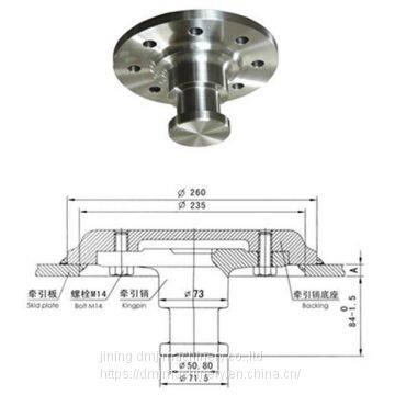 China factory good quality 90mm semi trailer welding king pin