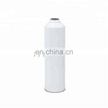 1L 2 piece tinplate can aerosol tinplate can instead aluminum  butane gas tank