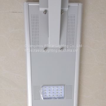 Factory price powered led luminaire panel solar street light 18w