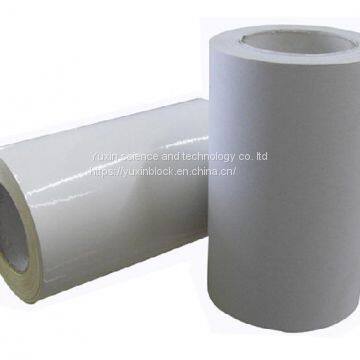 Eco friendly In-mold label synthetic paper application to blow molding bottles ABG-85 glossy