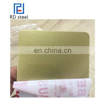 S22053 Rib Stainless Steel Sheet 304 Gold photo-6