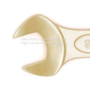 WEDO Non Sparking Aluminum Bronze DIN133 Striking Open End Wrench photo-3