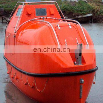 F.R.P Partially Enclosed Fiber Reinforced Plastic Life Boat