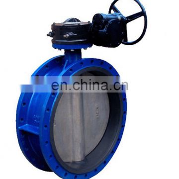 Stainless Steel Worm Gear Reducer Type Soft Seal Butterfly Valve