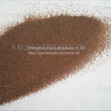 water jet garnet 80# red color