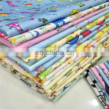 Chinese Supplier Printed Polyester Peach Skin Pillow Fabric