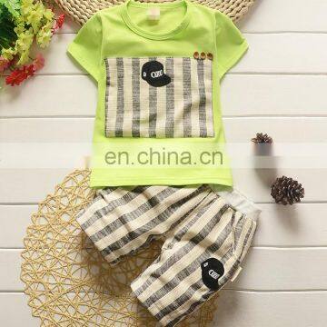 Summer Short Sleeve Clothing Set Children Baby Clothes photo-2
