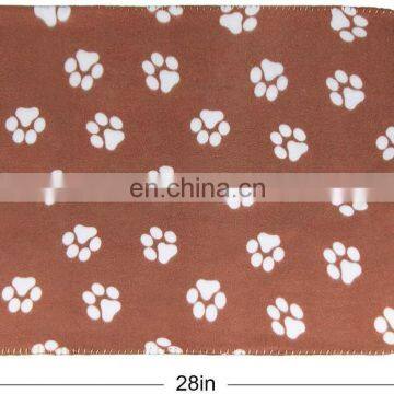 Cute Cat Fleece Blanket Pet Dog Blanket Warm Paw Print Blanket Bed Cover for Dogs and Cats photo-4