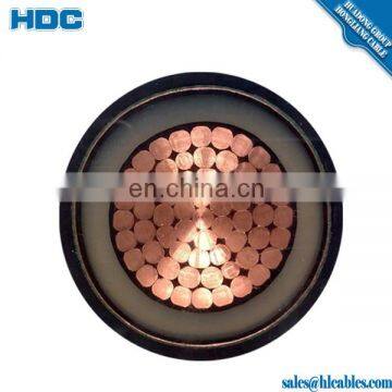 Single core Copper or Aluminum 500m2 15kV xlpe power cable