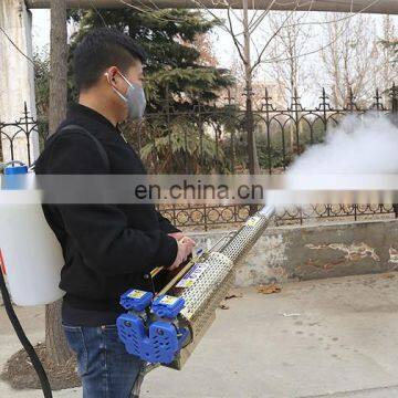 Fully Automatic High Capacity Disinfection Fogger Pulse Power Thermal Gasoline Electric Sprayer Fogging Machine photo-4