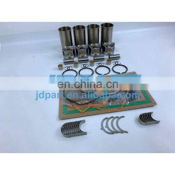 4D56 Overhaul Kit With Piston Rings Cylinder Liner Full Gasket Kit Bearing Set For Mitsubishi