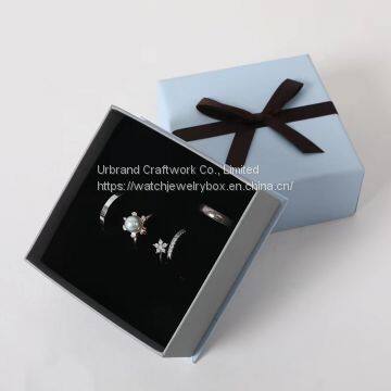 Jewelry Box, Earrings, Necklace, Jewelry Box, Bowknot Heaven and Earth Cover Jewelry Box photo-4