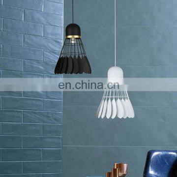 Badminton Shape Pendant Light European Style Design Holiday Indoor Decorative Metal Hanging Lighting for Home Decor photo-4