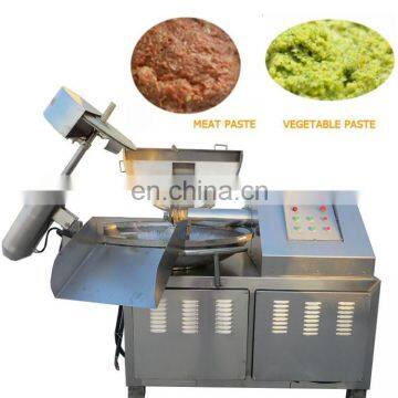 OrangeMech SUS304 Industrial Meat bowl Cutting Machine Meat Chopping Machine Meat Vegetable Stuff Cutting Machine for Restaurant Factory